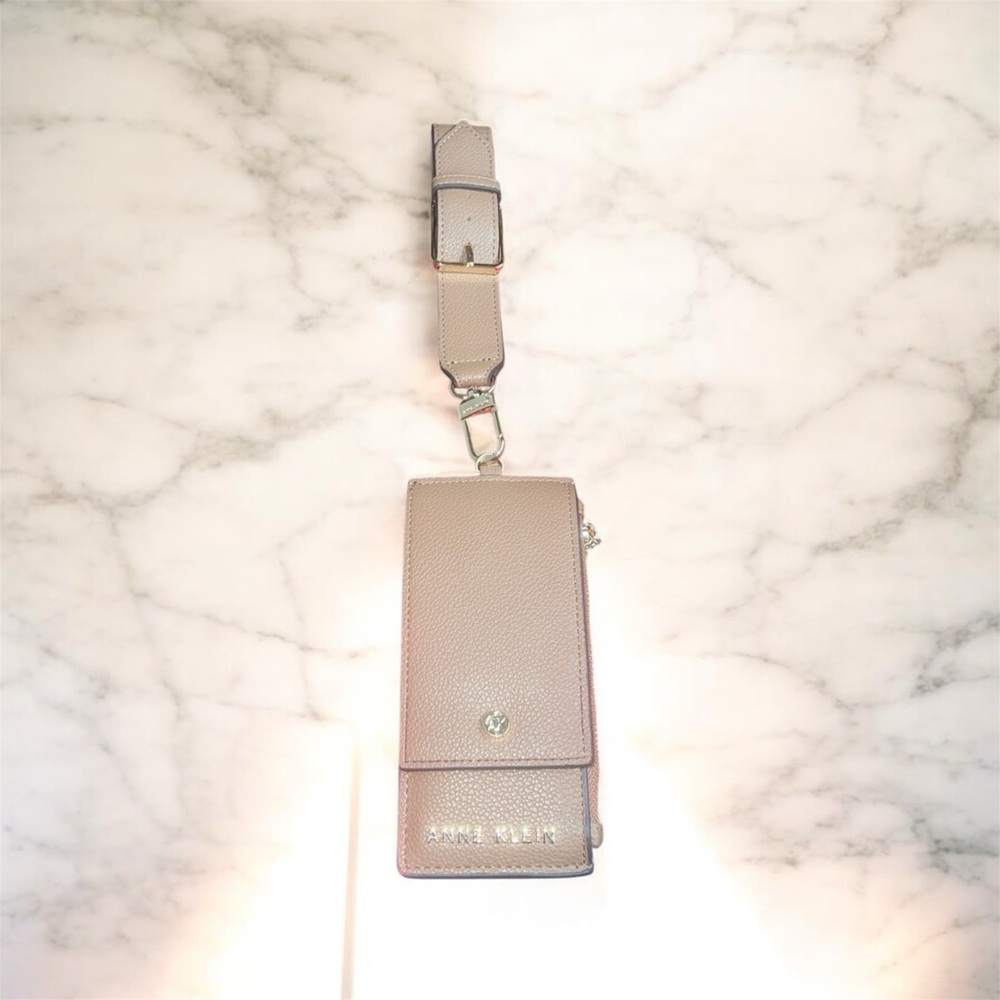 Anne Klein Taupe Crossbody Bag